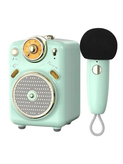 Divoom Fairy-OK Mini Karaoke Høyttaler Grønn 10W Trådløs