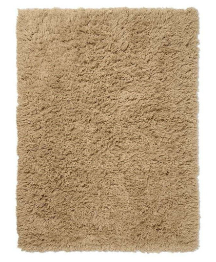ferm LIVING Meadow High Pile gulvteppe 200x300 cm Light Sand