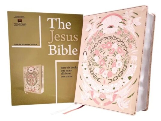 The Jesus Bible Artist Edition, ESV, Leathersoft, Peach Floral The Jesus Bible Artist Edition, ESV, Leathersoft, Peach Floral