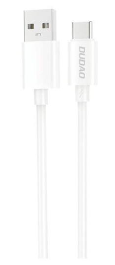 Dudao USB-C-kabel 2A 1m Hvit