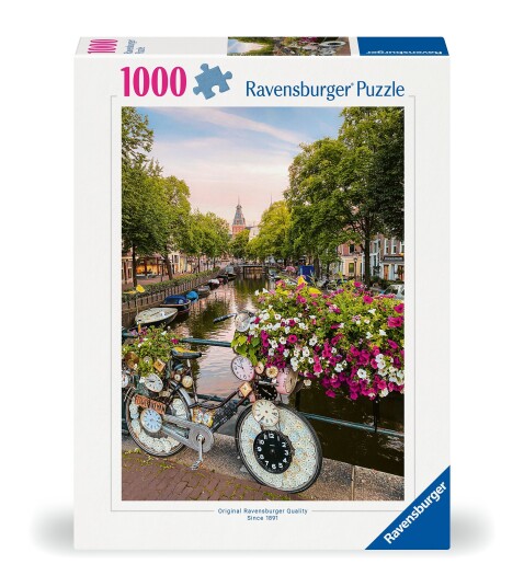 Ravensburger - Puzzle Bicycle Amsterdam 1000p 12000780 Ravensburger - Puzzle Bicycle Amsterdam 1000p 12000780