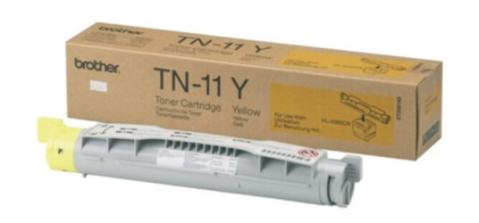 Brother TN-11Y Tonerkassett gul 6.500 sider