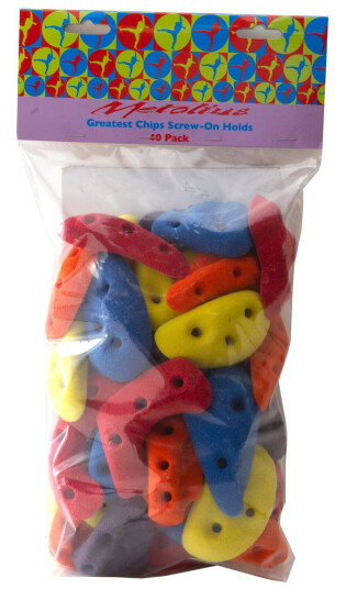 Metolius PU Greatest Chips screw On 40pksmå fottak Metolius PU Greatest Chips screw On 40pksmå fottak