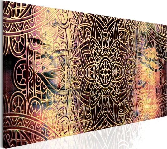 Bilde Mandala Sunny Poetry 120x40 Artgeist sp. z o. o.