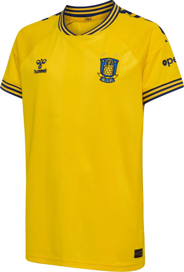 Hummel Bif 26/27 Home Jersey S/S Kids Yellow 164