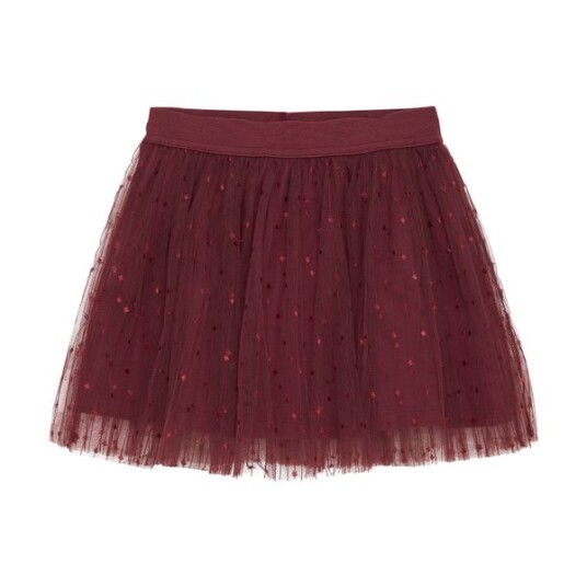 En Fant Skirt Tulle - Burgundy - 122