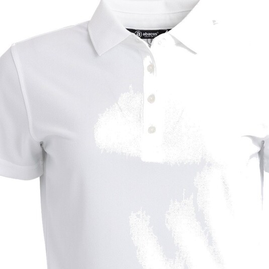 Abacus W Prestwick Recycle Hvit Golf pologenser dame 100 White XX Large