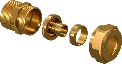 Koblingssett fpl pex 20x2.8 1" Koblingssett fpl pex 20x2.8 1"