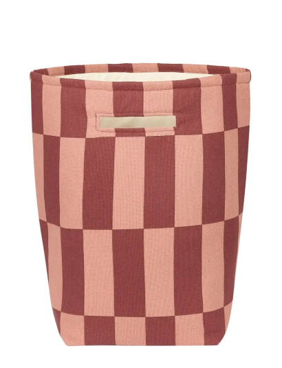 Nobodinoz Large Storage Basket Vibes Pink One Size