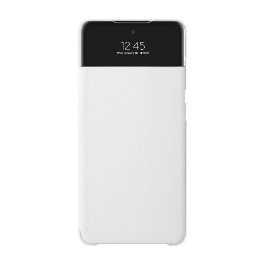 Samsung Smart S View Wallet Cover Galaxy A72 White