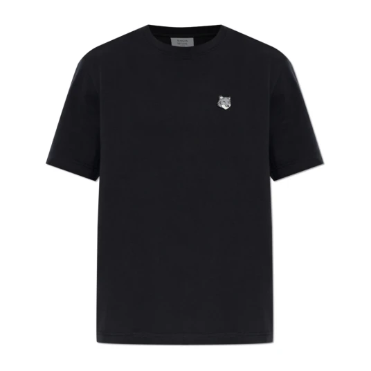 Maison Kitsune Fox Head Comfort Tee Shirt Black XL Maison Kitsune Fox Head Comfort Tee Shirt Black XL