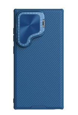 Samsung Galaxy S24 Ultra Nillkin CamShield Prop Hybrid-deksel Blå