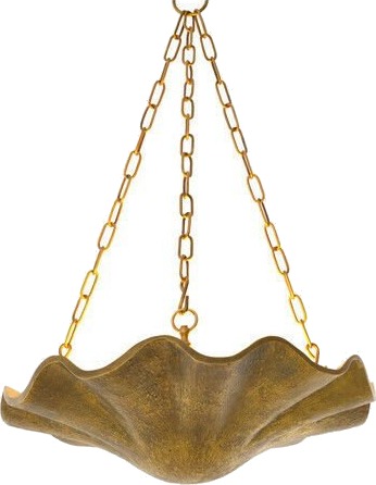 Aurelia Taklampe Antikk Messing