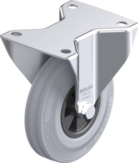 Blickle 25569 B-Vpp 140G-Sg Faste Hjul, Hjuldiameter 140 Mm, Bæreevne Maks. 115 Kg, 1 Stk
