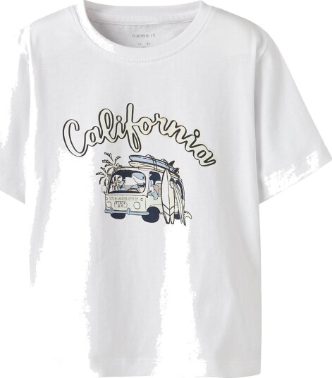 Name It Nmmfilz Ss Nreg Top White 116