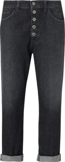 Dondup Dame Jeans Svart W27,