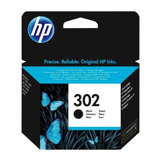 HP 302 Black - F6U66AE#UUS