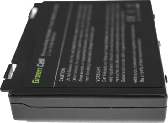 Green Cell Batteri Til Bærbar Pc Tilsvarer: Asus A32-F82 Litiumion 6-Cellers 4400 Mah Svart 