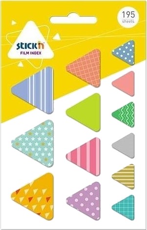 Stickn Bokmerker/Indekseringsfaner Figurer Trekanter Stickn Bokmerker/Indekseringsfaner Figurer Trekanter