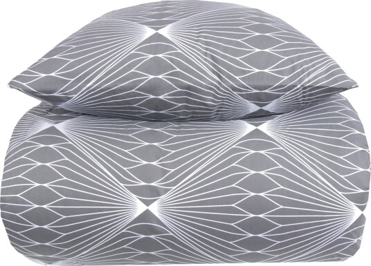 Borg Living Sengetøy 100% bomull Diamond grey Borg Living Sengetøy 100% bomull Diamond grey