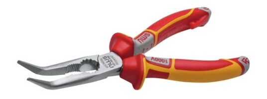 Nws 141-49-Vde-205 Vde Fladrundtang 205 Mm Nws 141-49-Vde-205 Vde Fladrundtang 205 Mm