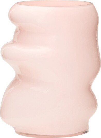 Hübsch Lote Vase Pink   Pink   20X16X25CM
