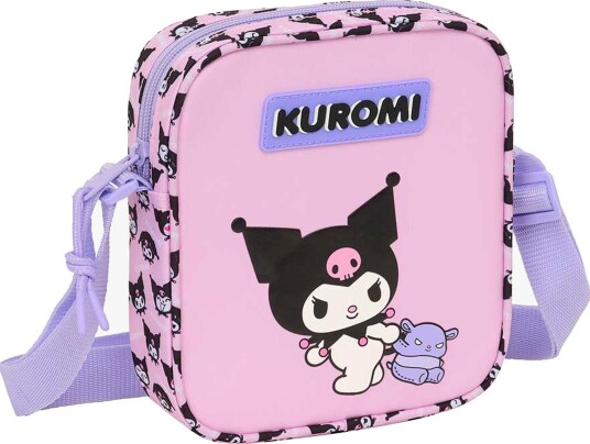 Hello Kitty Kuromi Skulderveske, Lilla/Rosa
