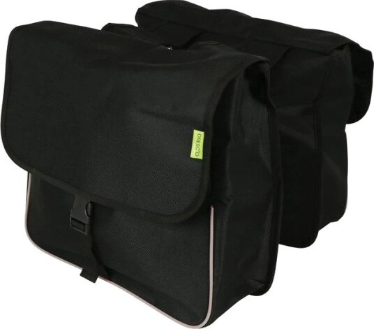 Sykkelveske Dresco Basic Dobbel svart 32 L