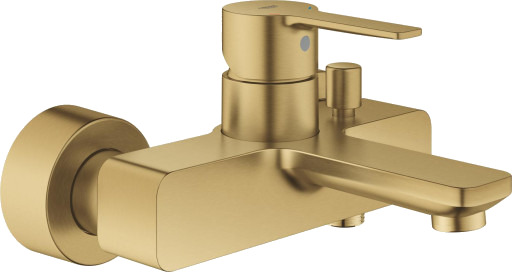 Grohe Badekarbatteri Lineare Børstet Messing