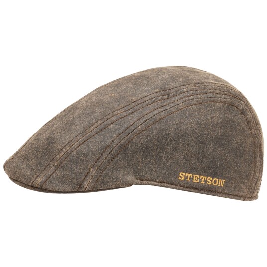Stetson Old Cotton Ear Flaps Brown 61/XL, Brown
