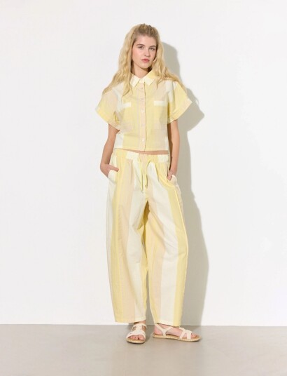 Hunkøn Tilly Trousers Yellow XS Hunkøn Tilly Trousers Yellow XS