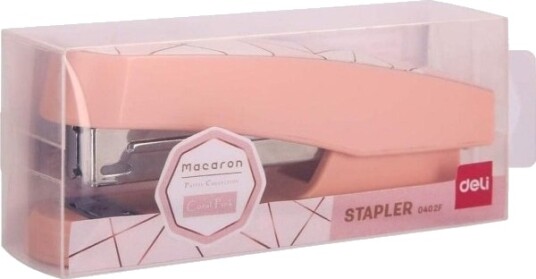 Deli Deli Stiftemaskin 24/6 26/6 25 Ark Rosa Deli Deli Deli Stiftemaskin 24/6 26/6 25 Ark Rosa Deli