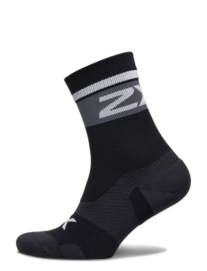 2XU Vectr Cushion Crew Socks Black XL 2XU Vectr Cushion Crew Socks Black XL