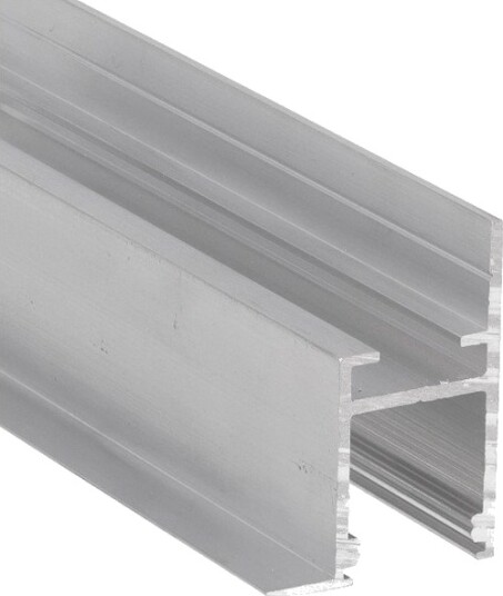 Topmet 2m aluminiumsprofil FRAME14 BC/Q Ubehandlet aluminium innsparkling LED skinne Topmet 2m aluminiumsprofil FRAME14 BC/Q Ubehandlet aluminium innsparkling LED skinne