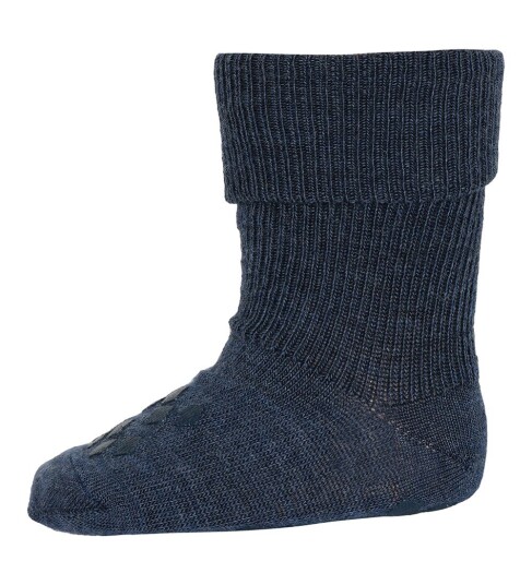 MP Sokker   Ull   ABS   Rio   Dark Denim Melert   MP   19/21   Sokker   Blå