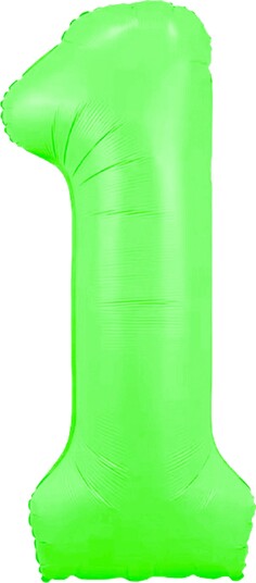 Ballongkungen Tallballong Neongrønn Tall 1 CH401NG