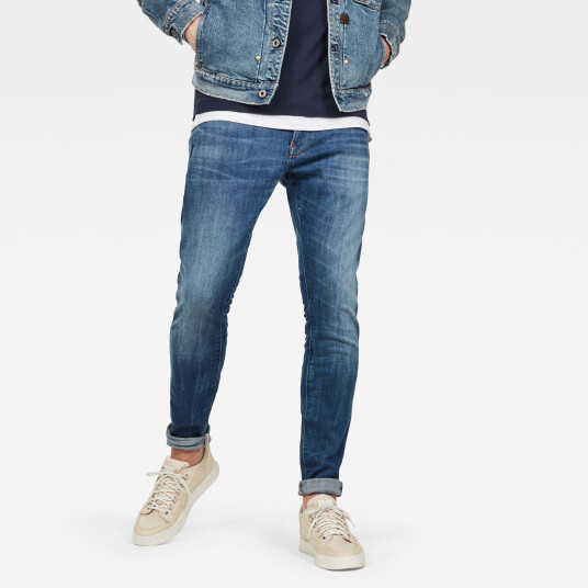 G-Star RAW Revend Skinny - Medium blue - Men 31-32 Medium blue male