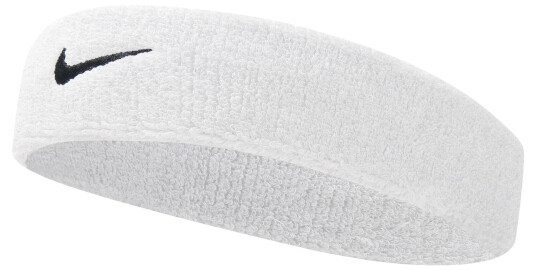 Nike Swoosh Headband, svettebånd One Size WHITE/BLACK Nike Swoosh Headband, svettebånd One Size WHITE/BLACK