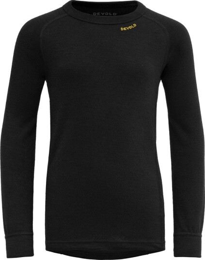 Devold Duo Active Merino Shirt Jr Black Str 14