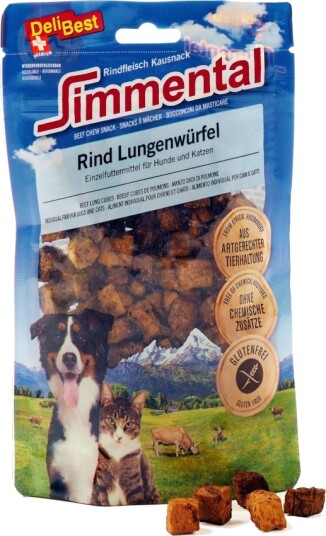 Delibest Simmental Okselunge Terninger 60 G Delibest Simmental Okselunge Terninger 60 G
