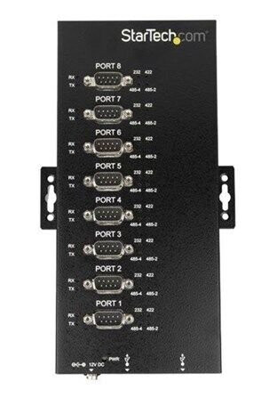 StarTech.com 8-Port Industrial USB to RS-232/422/485 Serial Adapter - 15 kV ESD Protection - serial adapter StarTech.com 8-Port Industrial USB to RS-232/422/485 Serial Adapter - 15 kV ESD Protection - serial adapter
