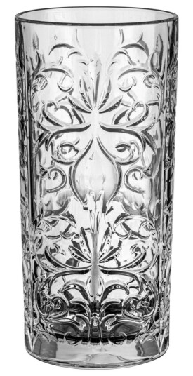 RCR Longdrinkglass Tattoo 37cl 7x15 cm  Transparent 6 Stykk 