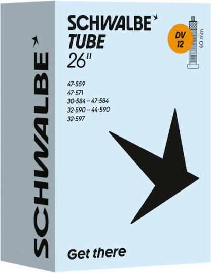 Schwalbe slange 26/27,5"x1,20-1,90 (30/47-559/597) 40mm Dunlop ventil