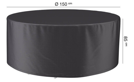 AeroCover Møbeltrekk Aerocover Til sofagruppe 150 x 85 cm Svart