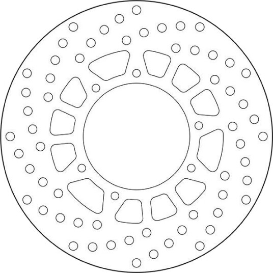 BREMBO 68B40742 Bremseskive
