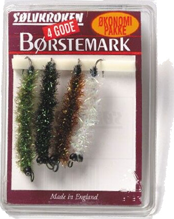 Sølvkroken Fluesett Børstemark STD STD Sølvkroken Fluesett Børstemark STD STD