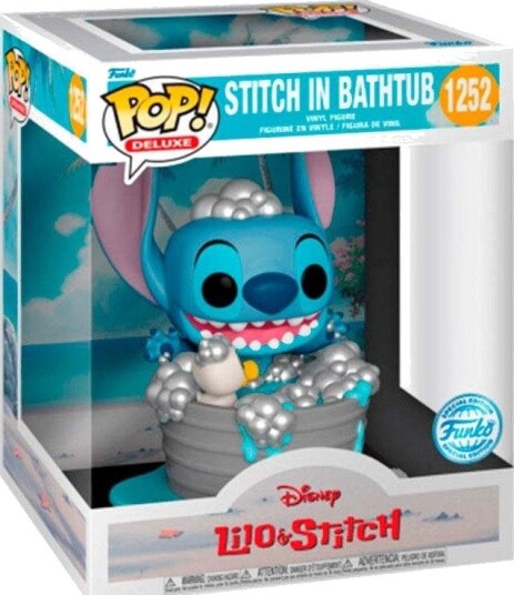 Northix Lilo & Stitch Pop-figur samleobjekt for søm i badekar