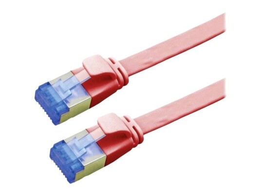 Value 21.99.2120 0,5 M Cat6a F/Utp Ftp Rj-45 Rj-45 Röd