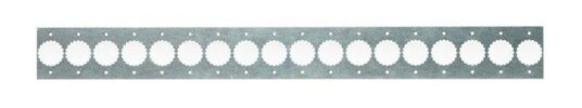 Vatette 1878255 Festeplate 40/160 mm, bøyd kant
