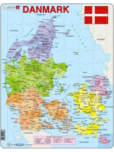 Larsen Puzzles Denmark Political